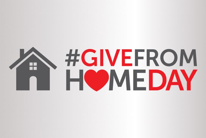 #GiveFromHomeDay
