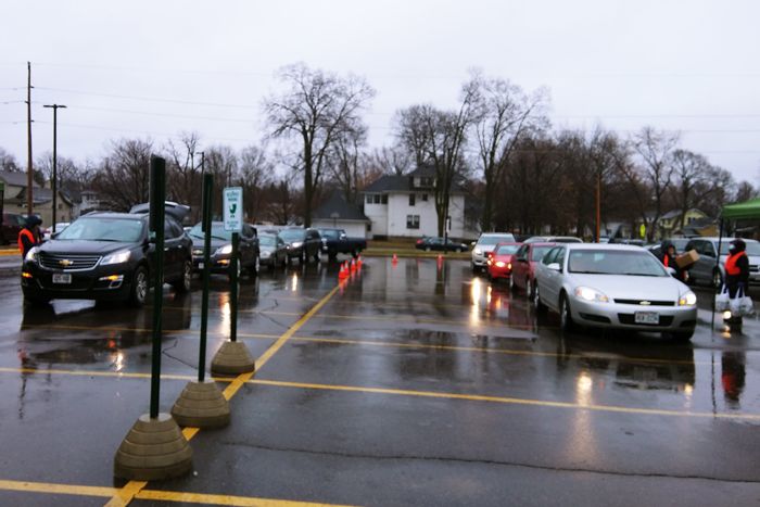 Drive-Thru Pop-Ups Reaching Those in Need